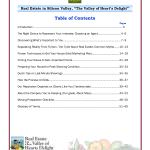 Table of Contents, Mary Pope-Handy, Killer Pre-Listing Presentation